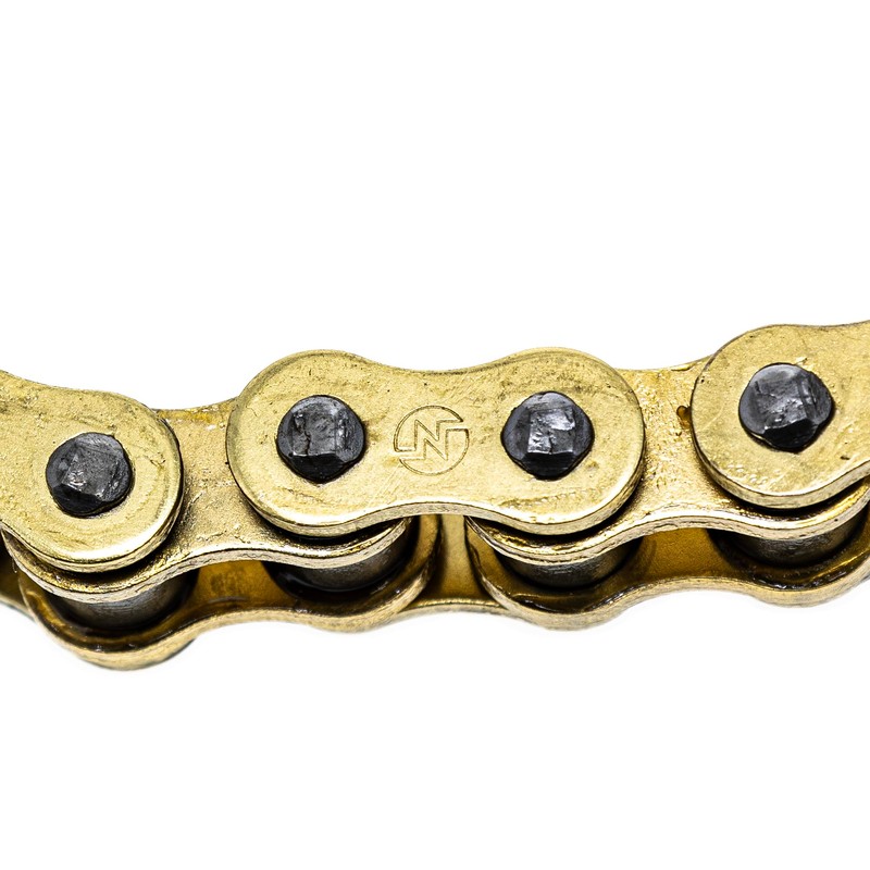 NICHE Gold 428 X-Ring Chain 106 Links With Connecting Master