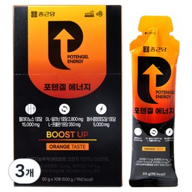 Chong Kun Dang Potengel Energy 10p, 500g, 3 pieces / 종근당 포텐겔 에너지 10p, 500g, 3개