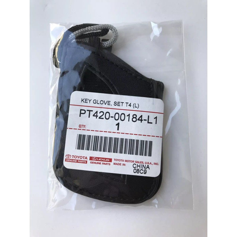 Lexus Genuine Lexus LC500 LS500 Hybrid Black Leather Remote Fob