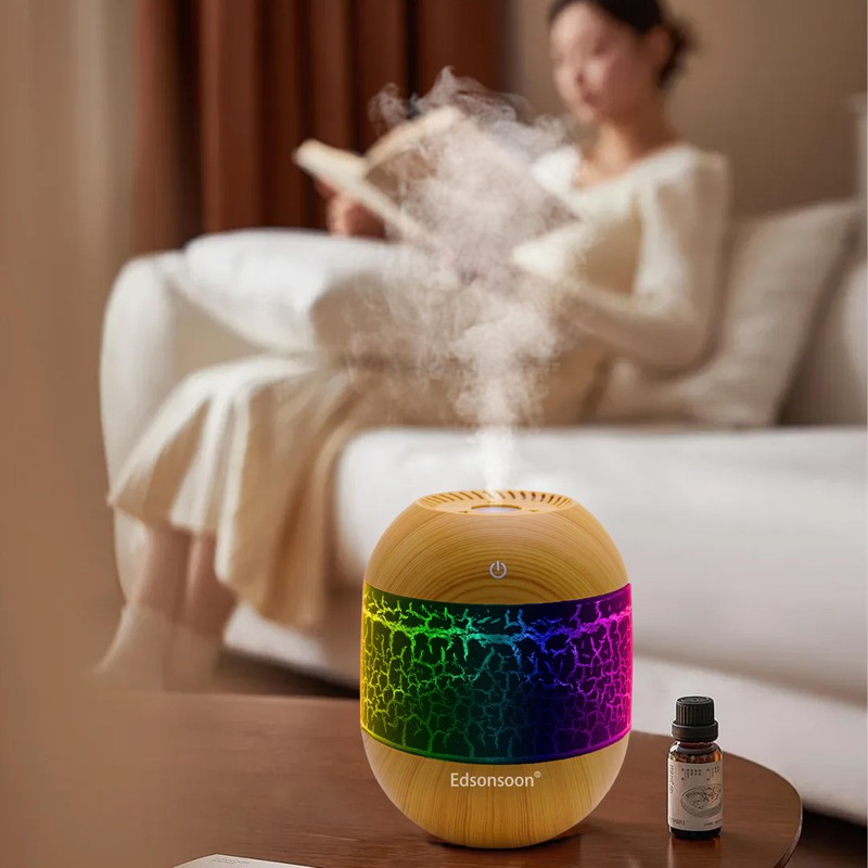 Essential Oil Diffuser for Home, Ultrasonic Aroma Diffuser with Volcano