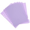 Divider Card Index Sheet File Accessories a5 Size 6 Holes