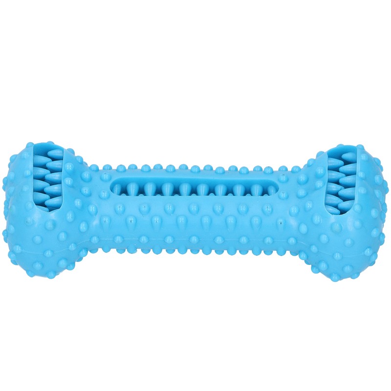 TPR Dog Teeth Cleaning Chew Toy Food Dispenser Brushing Stick