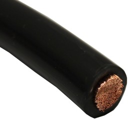All Trade Direct 1M Metre Black Welding Or Earth 70Mm Cable Flexible Arc Mig Tig 485A 485 Amps