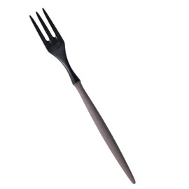 ARAS Ishikawa Resin Industrial Small Fork for Children to Impress Your Lips Made in Japan Dishwasher Safe Long Use Does Not Disturb Taste Plastic Tritan Stylish Pink Gray Kids Fork Kids Easy to Eat