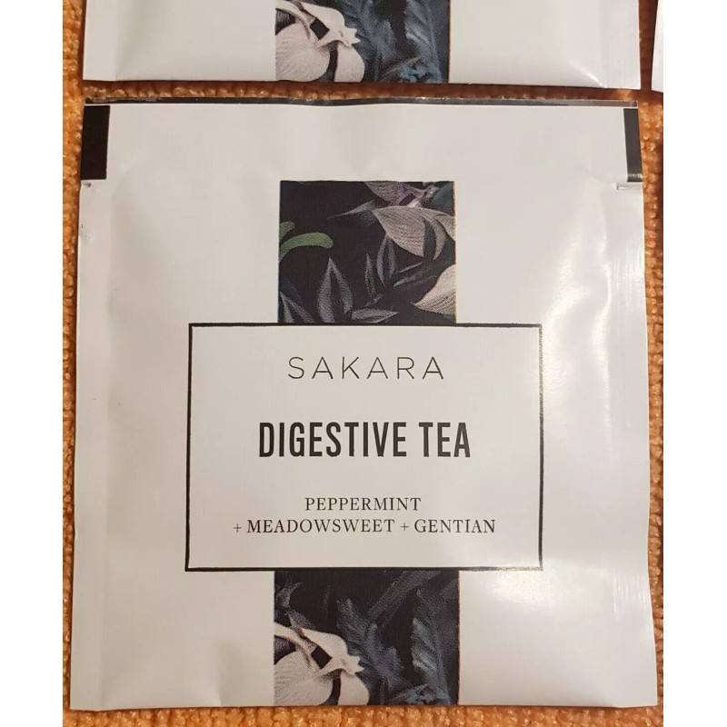 SAKARA - DIGESTIVE Superherb TEA - 15 bags Total -
