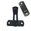KAFENDA Barn Door Bathroom Lock Flip Pocket Door Lock Screen