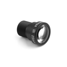 Waveshare M12 Long Focal Length Lens, 5MP, 25 mm Focal Length, Large Aperture, Compatible with Raspberry Pi Camera M12
