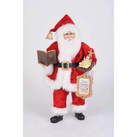 Karen Didion Originals Baby Jesus Santa Figurine, 19 Inches - Handmade Christmas Holiday Home Decorations and Collectibles
