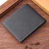 PORRASSO Wallet Men's Minimalist Card Holder Bag PU Card Slots