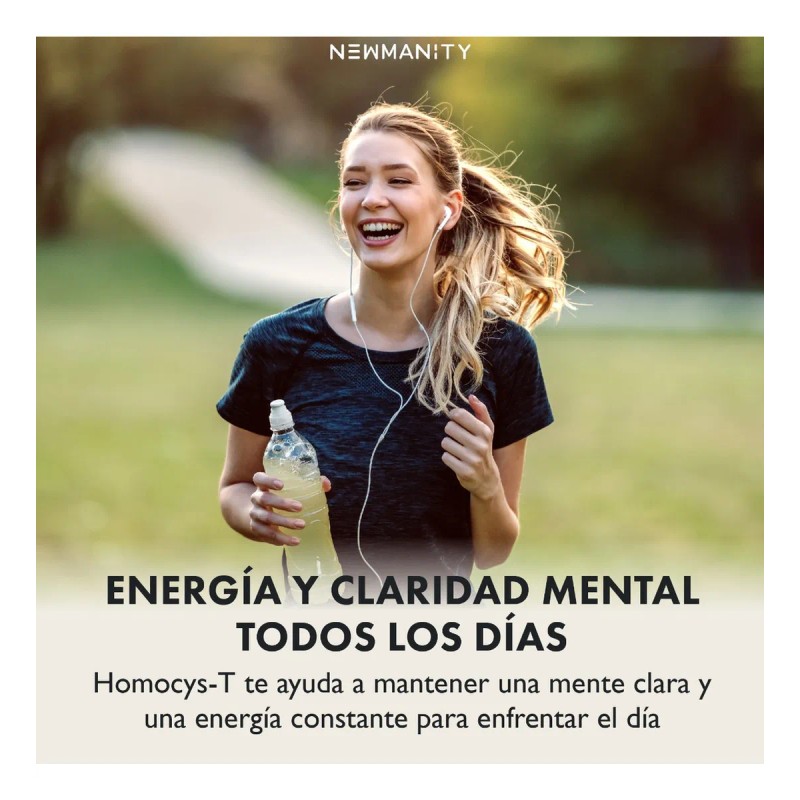 Homocys-t L-serina Tmg Betaina Newmanity 200 Caps Sin Sabor