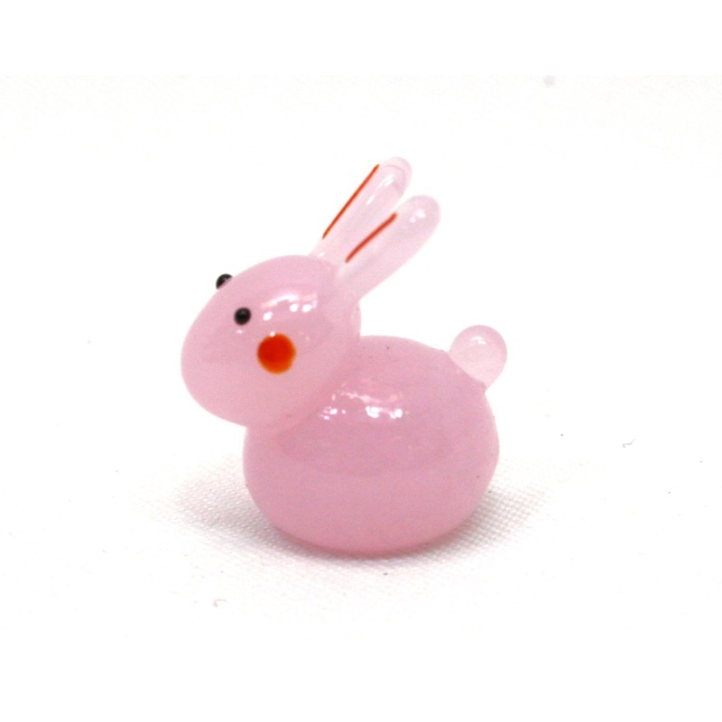 フォーカート かわいい手作り ガラス細工 干支 招福 卯 CKK283