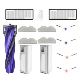 FUOUHEXIE Accessories for Narwal Freo X Plus: Replacement Parts Narwal Freo X Plus Robot Vacuum Cleaner, Main Brush Side Brush Hepa Filter Mop Pads Dust Bags Spare Attachments