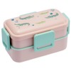 Skater PFLW4AG-A Ag+ Silver Ion, Antibacterial, Fluffy, Dome-Shaped Lid, 2-Tier