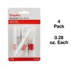 Staples Washable Glue Sticks .26Oz 4/Pack