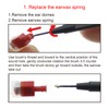 Banglijian Hearing Amplifier Accessories Earwax Springs with Brushes