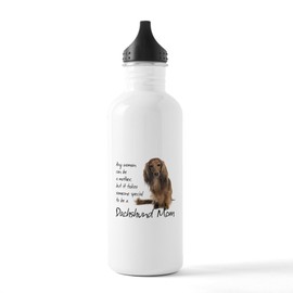 CafePress Dachshund Mom Water Bottle 1.0L (34 oz) Stainless Steel Water Bottle