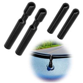 Car Door Lock Knobs, Front Door 2pcs+Back Door 2pcs Door Lock Knob Post Pull Pin Compatible with Ford F150 1986-2004 E150 250 350 1992-2019 Explorer Mustang Range Replace FODZ-5421850-A,D9ZZ-6621850-B