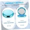 minkissy Portable Dental Orthodontic Retainer Case Small Compact Material Storage