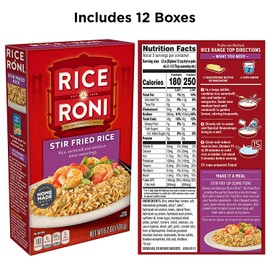 Quaker Rice A Roni Fried Rice, 6.2 oz (Pack of 12)