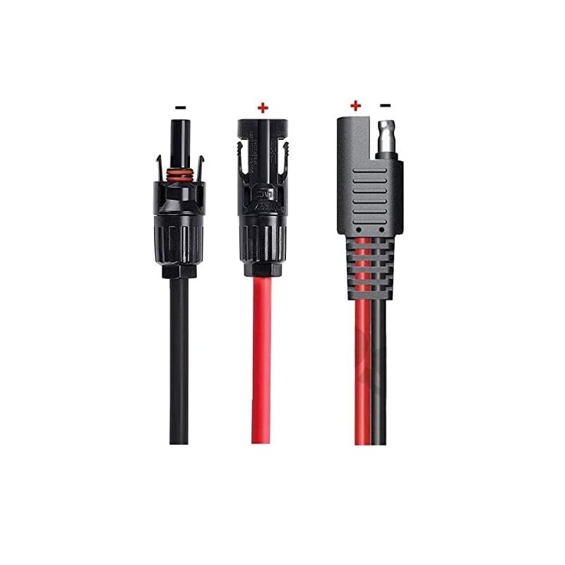 Maihuijia MC4 to SAE Solar Connection Line 10AWG Solar Panel