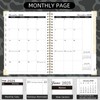 Knagsfa 2025-2026 Monthly Planner, Jul.2025-Jun.2026 Weekly Monthly Planner 6.5"x8.5" with