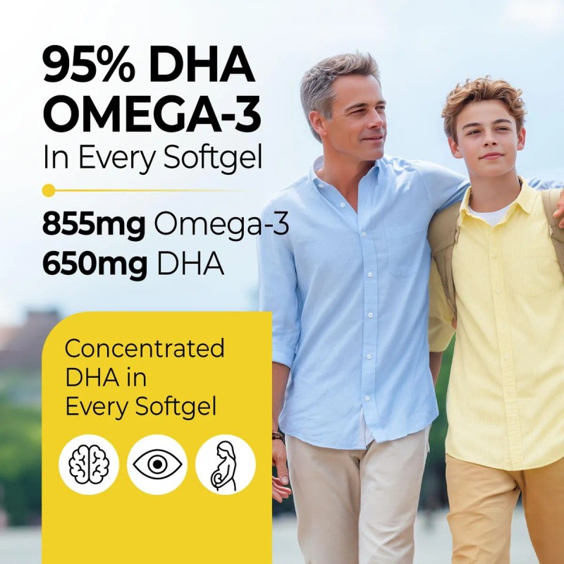 Labo Omaxpure Dha Omega-3 Ifos Certificado, 120 Cpsulas