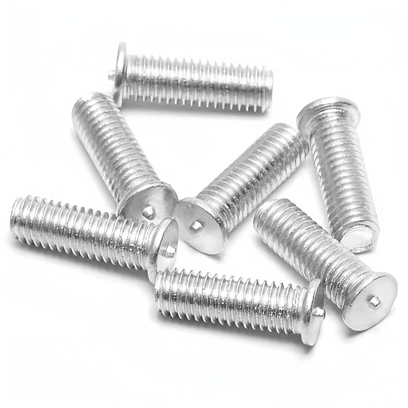M6 x 16mm 304 Stainless Steel Welding Stud Machinery Screws,