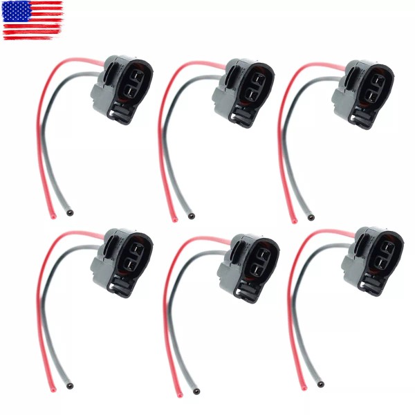 Topgearsltd 6pcs Ignition Coil Connector Harness Pigtail For Lexus ES250