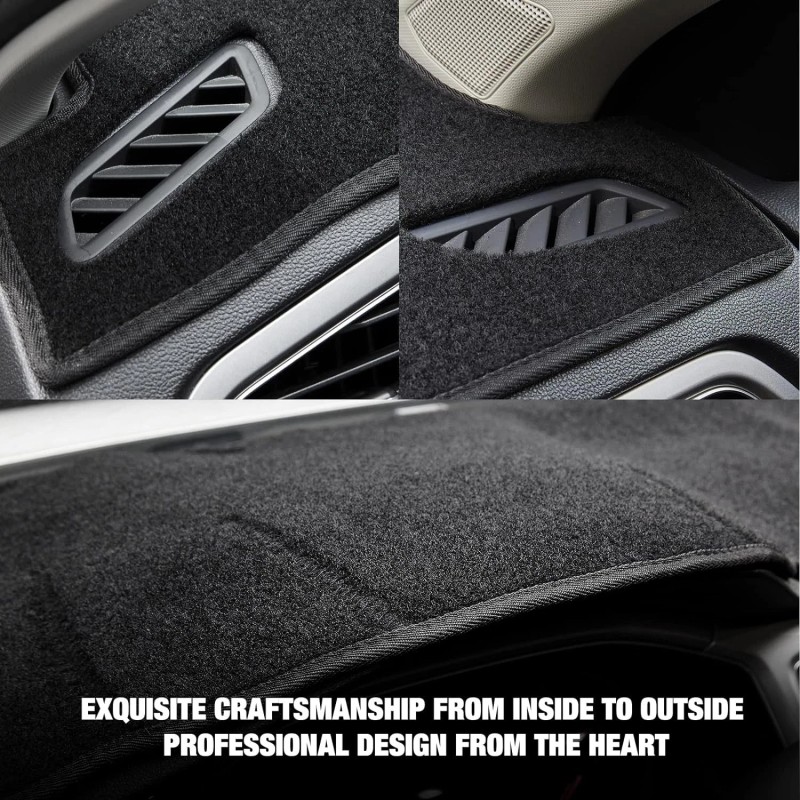 Unbranded For 2020-2025 Nissan Sentra Anti-Slip Cab Dashboard Sun Cover