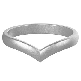 ThunderFit Thin Heart Shaped Silicone Wedding Rings for Women - 8 Rings / 4 Rings / 1 Ring - Stackable Rubber Engagement Bands - Width 2.7mm - Thickness 2mm