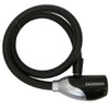 Bicycle Key Dimple Cable Lock 60cm Black 43455