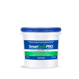 Dumond Smart Strip PRO Paint Remover, Professional Strength Formula Strips up to 20 Layers of Oil, Latex & Acrylic-Based Paints, Varnishes & Stains in One Application, Trusted by Painters, 1 Quart