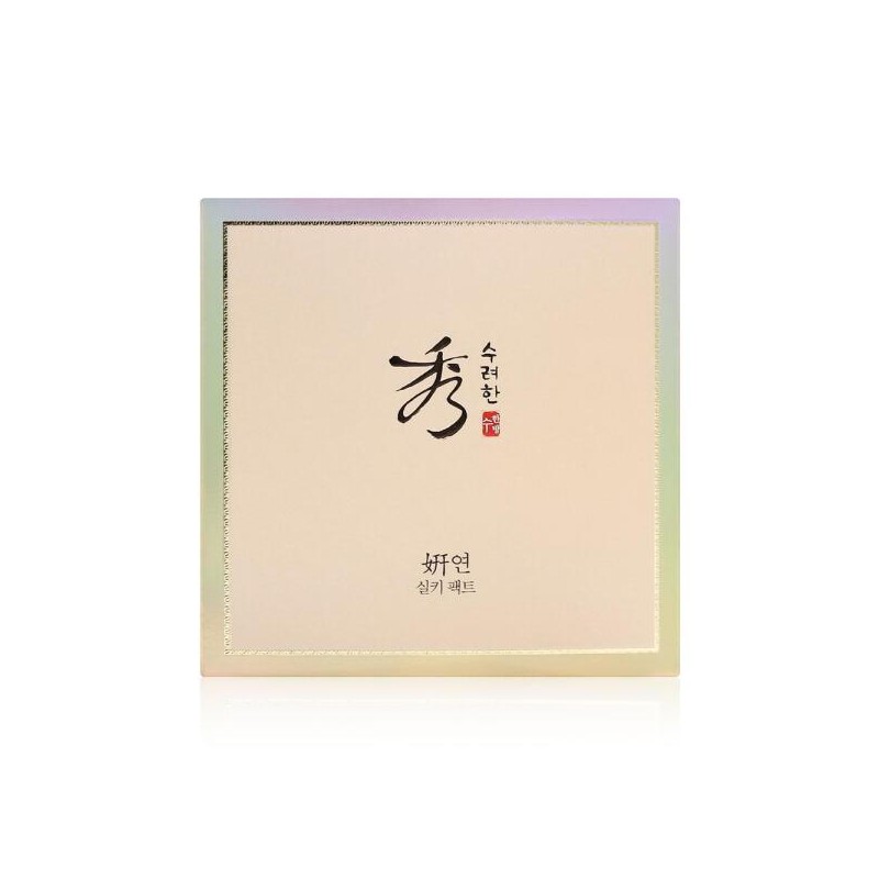 Yeon 아트박스/수려한 수려한 연 실키 팩트 12g 파우더팩트/23호 자외선차단 Artbox/Sleek