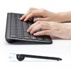 SurnQiee Wireless Backlit Keyboard and Mouse Combo, 2.4G Rechargeable Ultra