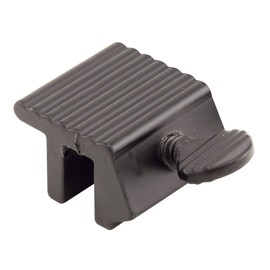 Prime-Line U 9801 1/4 In., Extruded Aluminum, Classic Bronze Painted, Thumbscrew Window Lock (2 Pack)