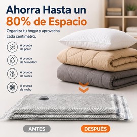 Juego de 9 Bolsas de Almacenamiento al Vacío con Bomba Eléctrica Inalámbrica, Bolsas al Vacío para Ropa, Bolsas de Compresión para Viaje, Bolsas de Vacío para Ropa y Viaje Reutilizables