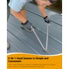 2-in-1Standing Seam Roofing Hand Seamer Tools, Metal Roofing Hand Seamer