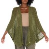 SHU-SHI Lightweight Open Front Cardigan for Women Hollow Out Sweater