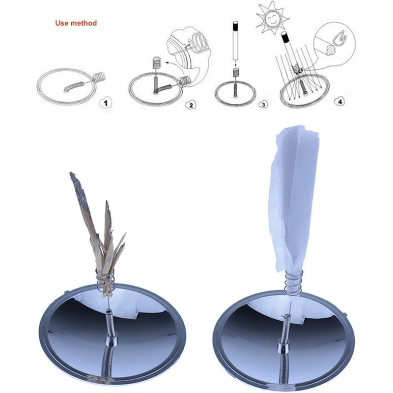 Camping Solar Spark Lighter Fire Starter Solar Fire Spark Starter
