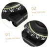 WOONEKY Luminous Guide Ball Dash Compass for Car Orienteering Compass