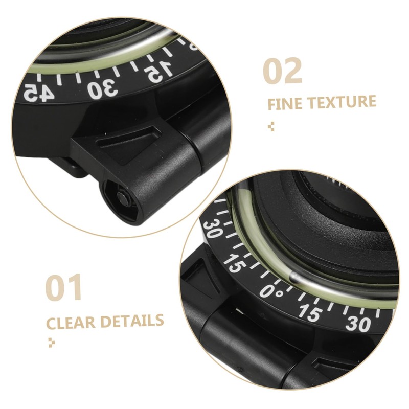 WOONEKY Luminous Guide Ball Dash Compass for Car Orienteering Compass