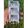100PCS #FJB Stickers
