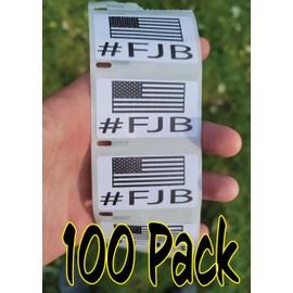 100PCS #FJB Stickers