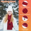 Unisex Electric Heated Winter Scarf USB Heating Neck Wrap Shawl