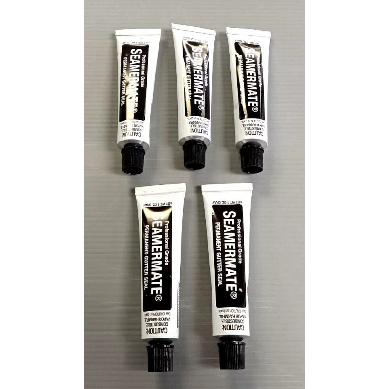 Amerimax Lot of 5 - AMERIMAX SEAMERMATE PERMANENT GUTTER SEAL