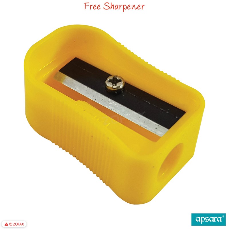 DMM Novelty Pencils, Pack of 10, Pencils Sharpener Eraser Multipack,