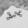 Briny River 50pcs 3 Way Fishing Tackle Swivels 1# 2#