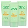 Holika Holika Aloe Waterproof Sun Cream SPF50+ PA++++, 70ml, 3 pieces / 홀리카홀리카 알로에 워터프루프 선크림 SPF50+ PA++++, 70ml, 3개