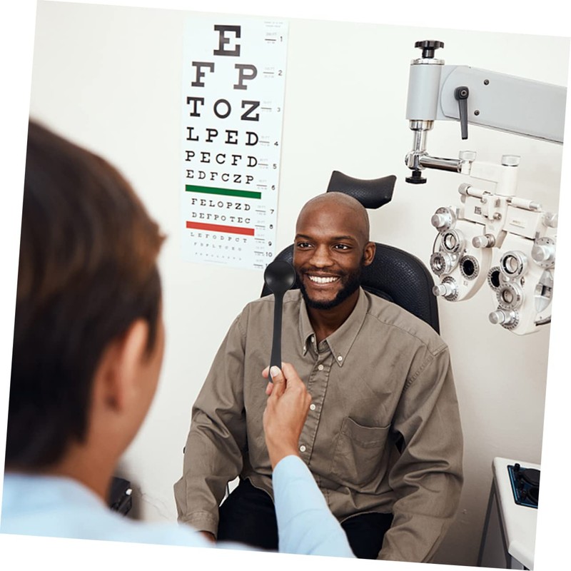 Baluue 3sets Handheld Eye Occluder Plastic Eye Occluder for Vision