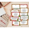 wenhihsiy Christmas Scavenger Hunt Games, Xmas Treasure Hunt Clues Cards,